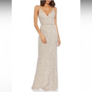 Mac Duggal Beaded Gown